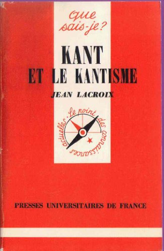 9782130423386: Kant et le kantisme
