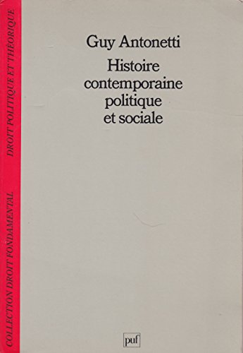 Stock image for Histoire contemporaine politique et sociale for sale by medimops