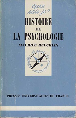 Imagen de archivo de Histoire de la psychologie a la venta por medimops