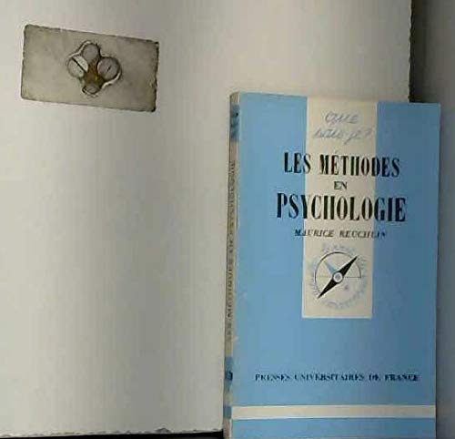 Imagen de archivo de Methodes En Psychologie (les) a la venta por RECYCLIVRE