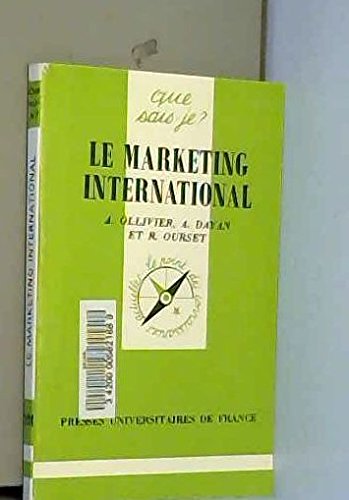 9782130426837: Marketing international (le) (QUE SAIS-JE ?)