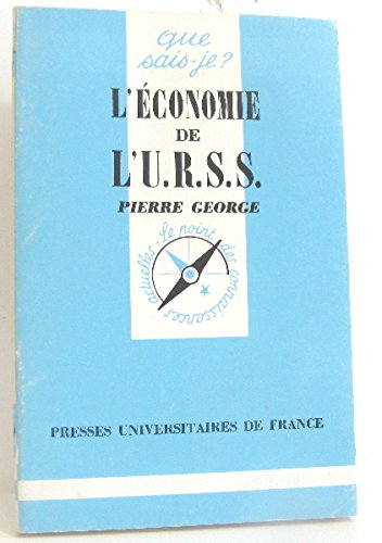 Beispielbild fr L'conomie de l'URSS zum Verkauf von Ammareal