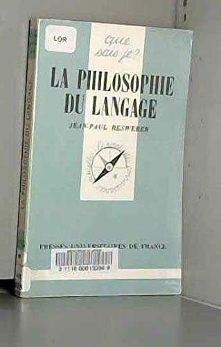 9782130431374: Philosophie du langage (la)