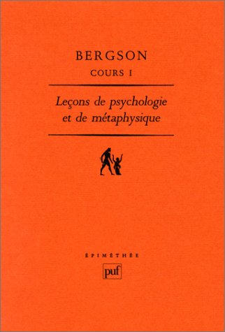 Cours (EpimeÌtheÌe) (French Edition) (9782130431435) by Bergson, Henri