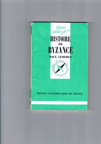 Stock image for Histoire de Byzance for sale by LibrairieLaLettre2