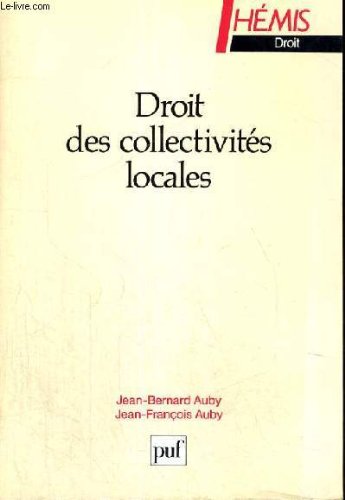 Beispielbild fr Droit des collectivits locales zum Verkauf von Ammareal