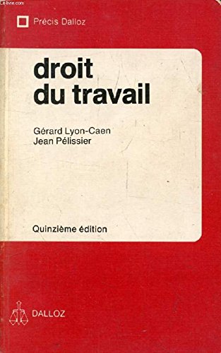 9782130432319: Droit du travail t.1 relations indiv