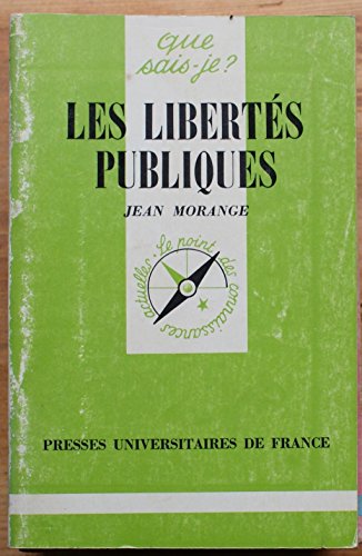 Imagen de archivo de Les liberts publiques a la venta por Ammareal