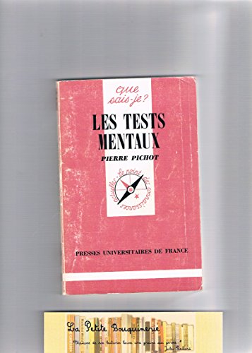 Stock image for LES TESTS MENTAUX for sale by Bibliofolie