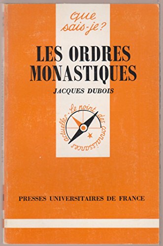 Stock image for Les ordres monastiques for sale by Ammareal