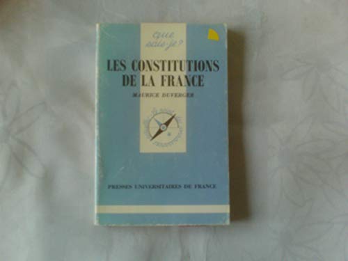 9782130438045: LES CONSTITUTIONS DE LA FRANCE