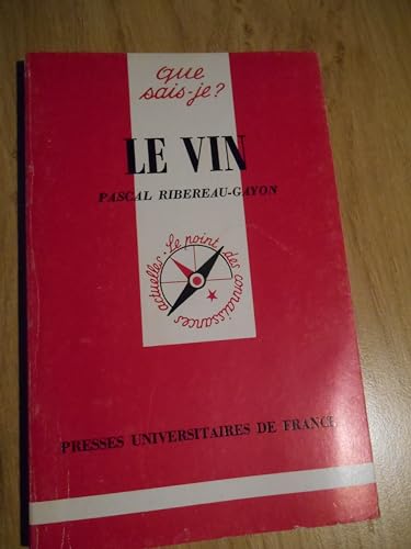 Beispielbild fr Le Vin zum Verkauf von medimops