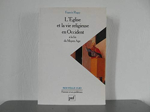 9782130441069: L'glise et la vie religieuse en Occident  la fin du Moyen ge