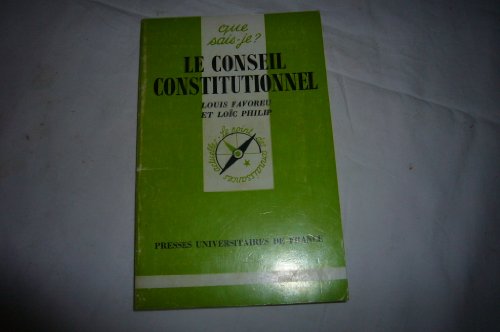 Le Conseil Constitutionnel