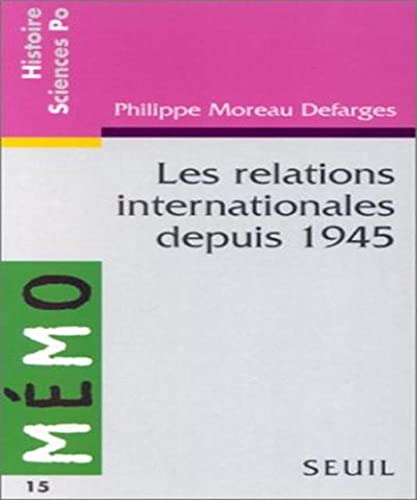 Beispielbild fr Chronologie des relations internationales : Depuis 1945 zum Verkauf von medimops