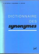 Stock image for Dictionnaire des synonymes for sale by Ammareal