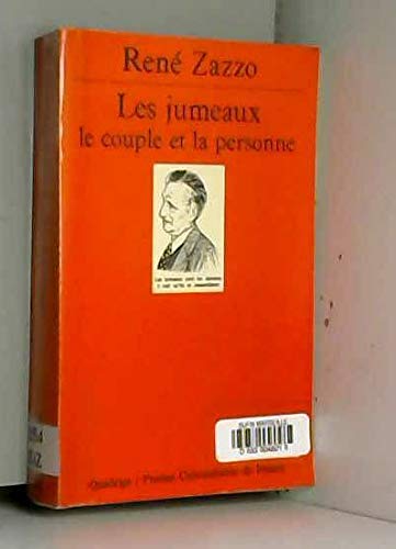Stock image for Les Jumeaux, Le Couple Et La Personne for sale by RECYCLIVRE