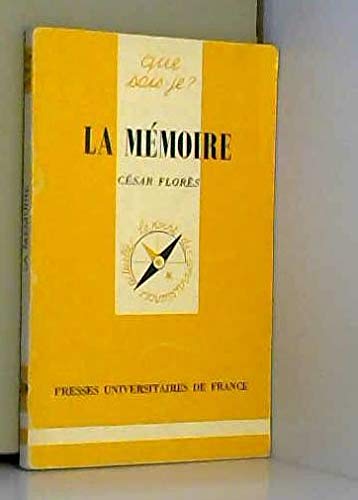 9782130443896: Memoire (la) (QUE SAIS-JE ?)