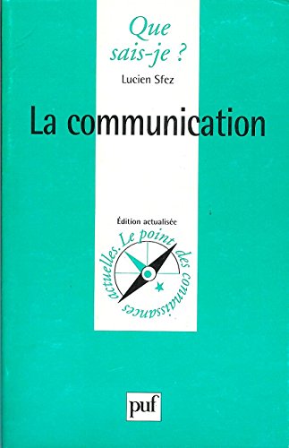 Imagen de archivo de La Communication a la venta por medimops