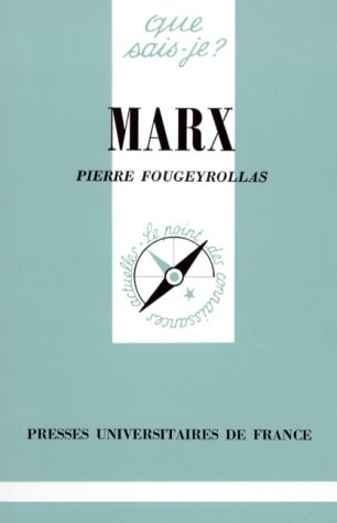 Beispielbild fr Marx zum Verkauf von Ammareal