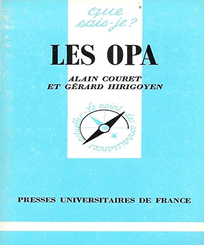 Beispielbild fr Les OPA zum Verkauf von Chapitre.com : livres et presse ancienne