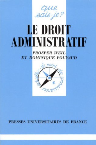 Imagen de archivo de Le droit administratif, 17e dition a la venta por Ammareal