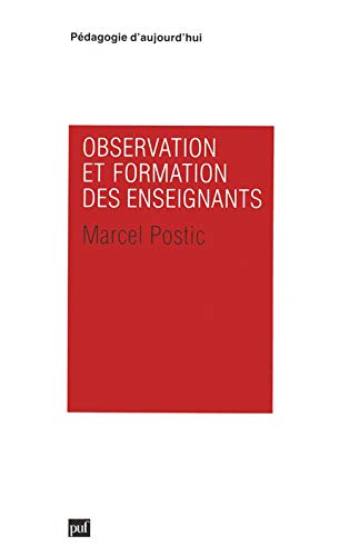 Imagen de archivo de Observation et formation des enseignants a la venta por medimops