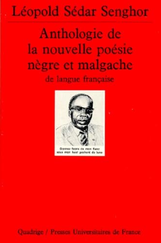 Stock image for Anthologie De La Nouvelle Poesie Negre et Malgache de Langue Fran�aise for sale by Idaho Youth Ranch Books