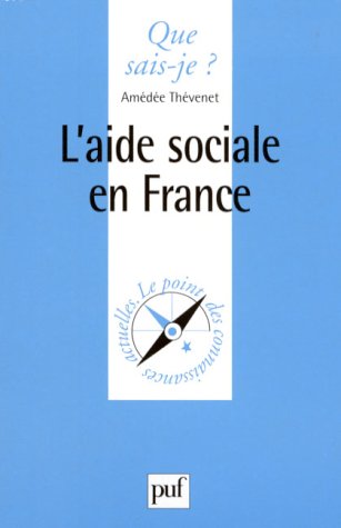 Beispielbild fr L'aide sociale en France, 7e dition zum Verkauf von secretdulivre