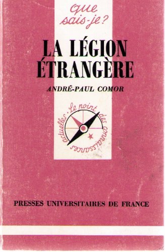 Beispielbild fr La Lgion trangre zum Verkauf von medimops