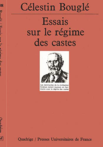 Beispielbild fr Essais sur le rgime des castes zum Verkauf von medimops