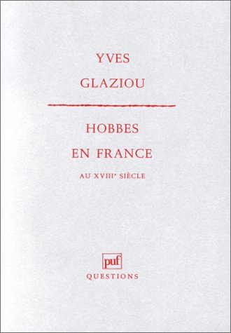 Hobbes en France au XVIIIe siècle
