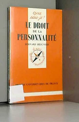 Stock image for Le droit de la personnalit for sale by Ammareal