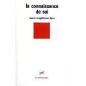 Beispielbild fr La Connaissance de soi zum Verkauf von medimops