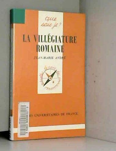 Beispielbild fr La villgiature romaine zum Verkauf von medimops