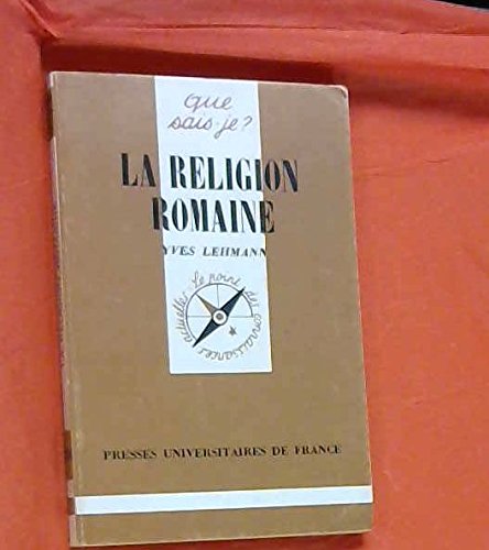 Stock image for La religion romaine for sale by medimops