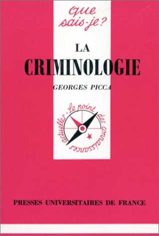 Beispielbild fr La Criminologie zum Verkauf von Ammareal