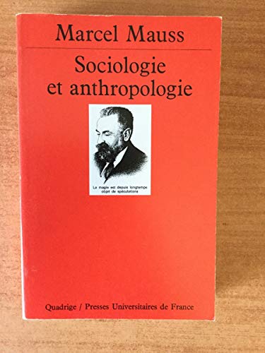 Stock image for Sociologie et Anthropologie for sale by Librairie Th  la page