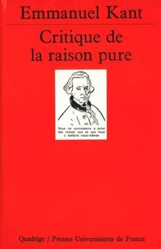 9782130455486: Critique de la raison pure