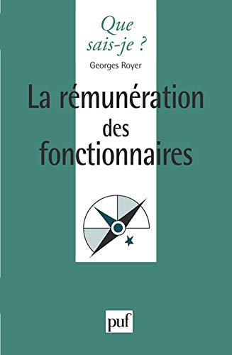 Beispielbild fr La rmunration des fonctionnaires zum Verkauf von Ammareal