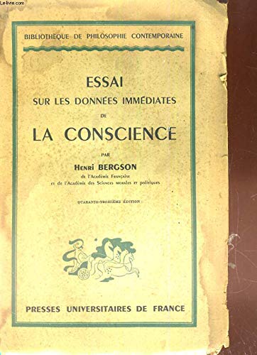 9782130456643: Essai sur les donnes immdiates de la conscience