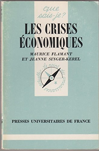 Imagen de archivo de Les crises conomiques a la venta por Ammareal