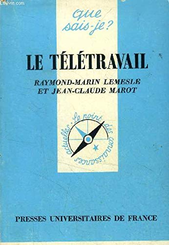 Beispielbild fr Le tltravail. 2e dition corrige zum Verkauf von Librairie La MASSENIE  MONTOLIEU