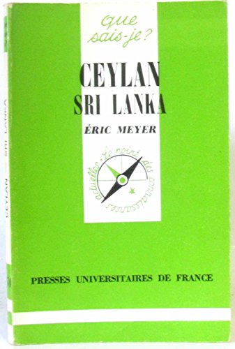 Beispielbild fr Ceylan Sri Lanka zum Verkauf von Ammareal