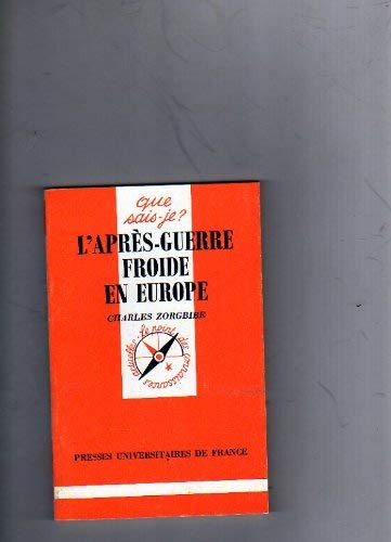 Stock image for L'aprs-guerre froide en Europe for sale by Ammareal