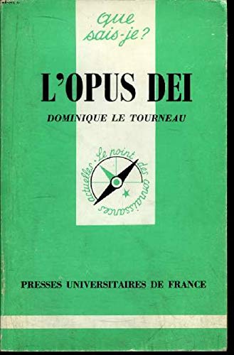 Imagen de archivo de L'Opus Dei a la venta por medimops