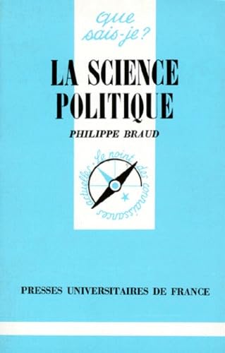 Beispielbild fr La science politique zum Verkauf von La Plume Franglaise