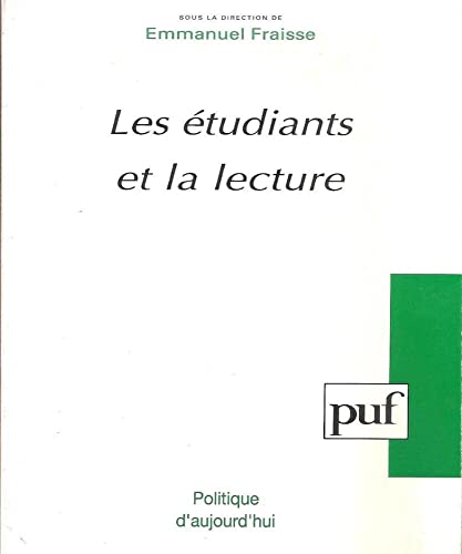 Imagen de archivo de Les tudiants et la lecture a la venta por Ammareal