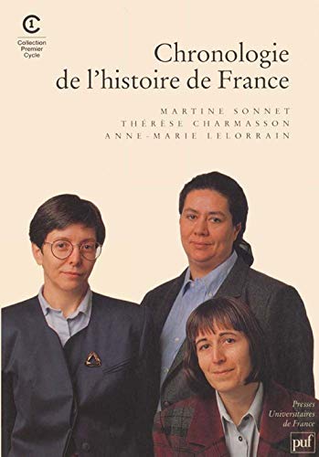 Beispielbild fr Chronologie de l'histoire de France zum Verkauf von ThriftBooks-Dallas