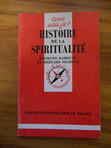 Stock image for Histoire de la spiritualit for sale by medimops